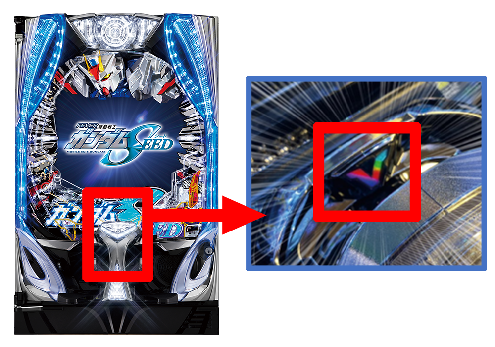 機動戦士ガンダムSEED 隠しランプ