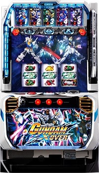 カードバトルパチスロ ガンダム クロスオーバー 筐体画像