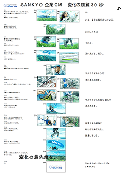 CMの絵コンテ