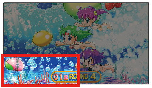Pフィーバーパワフル(2021) ラウンド中画面ヒント