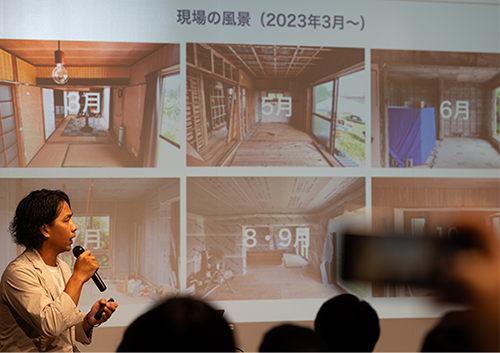 活動報告会がスタート